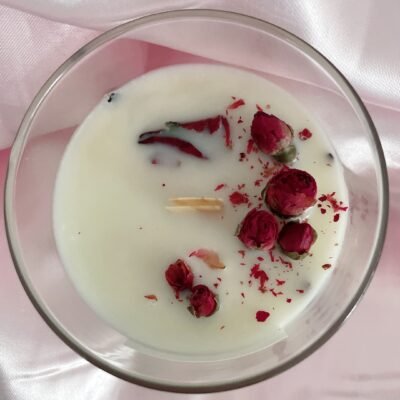 Vela Pétalos de Rosa - Imagen 2
